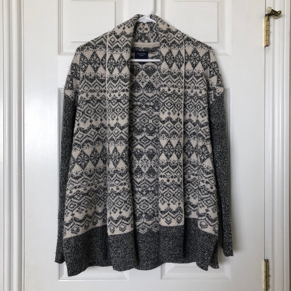 American Eagle Fair Isle Cardigan